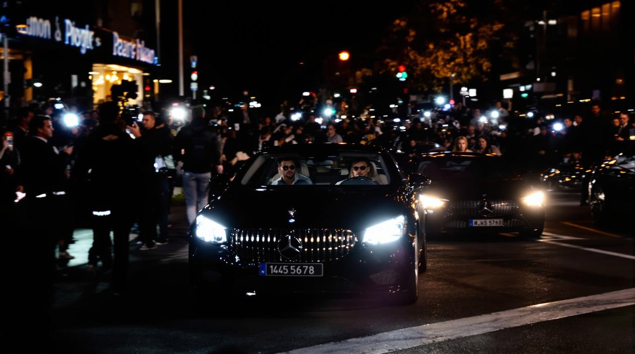 某顶流男星深夜被拍与神秘女子同乘豪车，经纪公司紧急回应